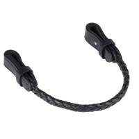 Asa de silla Stübben trenzada Negro