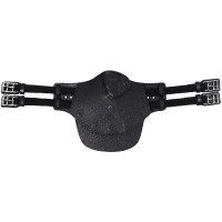 Cinchuelo Stübben Equi-Soft® sin acolchado Negro
