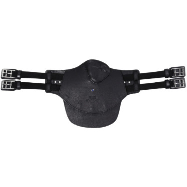 Cinchuelo Stübben Equi-Soft® sin acolchado Negro