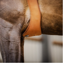 Cinch Stübben de cuero Contornos elásticos en ambos lados Tabaco Marrón