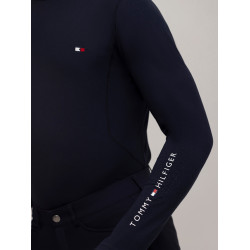 Capa base con cuello Tommy Hilfiger Equestrian Phoenix hombre Azul marino
