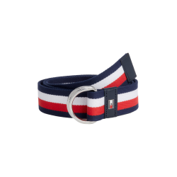Cinturón Tommy Hilfiger Equestrian Global a rayas para mujer Cinturón Tommy Hilfiger Equestrian Global a rayas para mujer