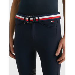 Cinturón Tommy Hilfiger Equestrian Global Stripe hombre