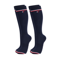 Calcetines Tommy Hilfiger Equestrian Byron pack de 2 invierno Azul marino