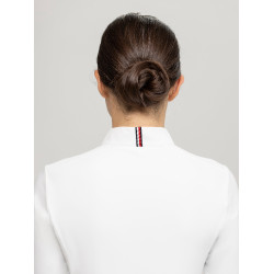 Camisa de concurso Tommy Hilfiger Equestrian Charlotte de manga larga para mujer Blanco Camisa de concurso Tommy Hilfiger Equestrian Charlotte de manga larga para mujer Blanco