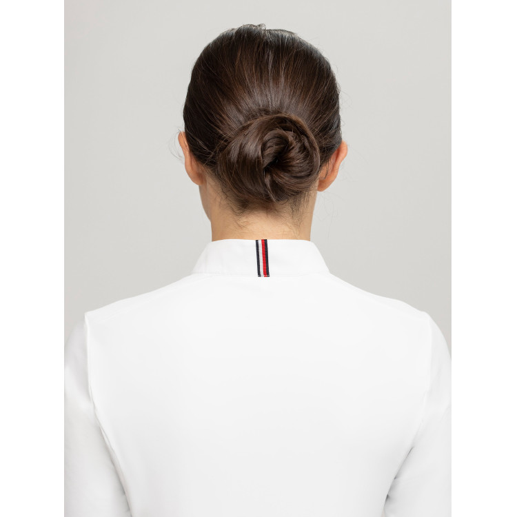 Camisa de concurso Tommy Hilfiger Equestrian Charlotte de manga larga para mujer Camisa de concurso Tommy Hilfiger Equestrian Charlotte de manga larga para mujer