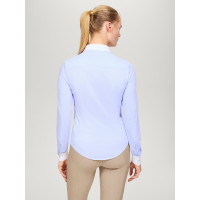 Camisa Tommy Hilfiger Equestrian Essex Stretch Oxford de manga larga para mujer Multicolor Camisa Tommy Hilfiger Equestrian Essex Stretch Oxford de manga larga para mujer Multicolor