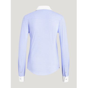 Camisa Tommy Hilfiger Equestrian Essex Stretch Oxford de manga larga para mujer Camisa Tommy Hilfiger Equestrian Essex Stretch Oxford de manga larga para mujer