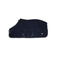 Manta polar Tommy Hilfiger Equestrian Oxford Azul marino Manta polar Tommy Hilfiger Equestrian Oxford Azul marino