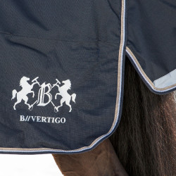 Manta exterior Georgina B Vertigocon cubrecuello amovible 250 g Azul marino Manta exterior Georgina B Vertigocon cubrecuello amovible 250 g Azul marino