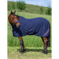 Cubresecado Tommy Hilfiger Equestrian gofrado Azul marino Cubresecado Tommy Hilfiger Equestrian gofrado Azul marino