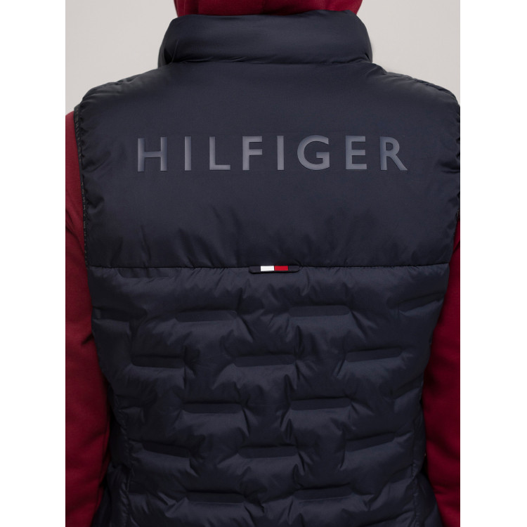 Chaleco acolchado sin mangas Tommy Hilfiger Equestrian Maine Puffer para mujer Chaleco acolchado sin mangas Tommy Hilfiger Equestrian Maine Puffer para mujer