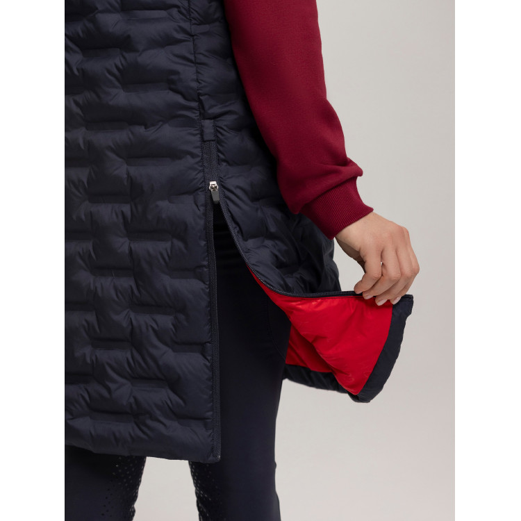 Chaleco acolchado sin mangas Tommy Hilfiger Equestrian Maine Puffer para mujer Chaleco acolchado sin mangas Tommy Hilfiger Equestrian Maine Puffer para mujer