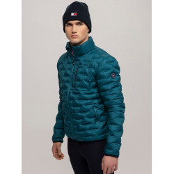 Plumífero Tommy Hilfiger Equestrian Charleston hombre Turquesa Azul