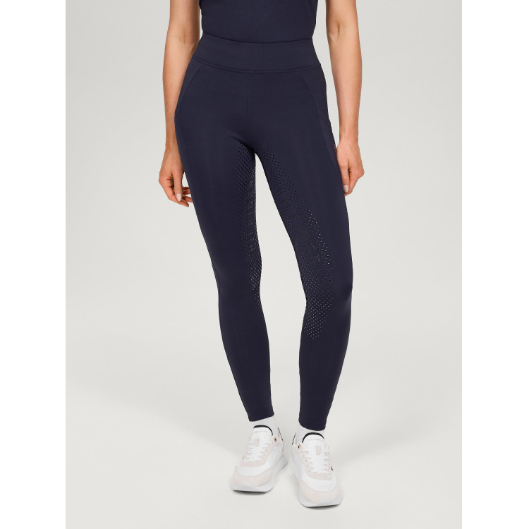 Legging Tommy Hilfiger Equestrian Amber de talle alto full grip para mujer Legging Tommy Hilfiger Equestrian Amber de talle alto full grip para mujer