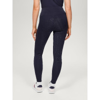 Legging Tommy Hilfiger Equestrian Amber de talle alto full grip para mujer Azul marino Legging Tommy Hilfiger Equestrian Amber de talle alto full grip para mujer Azul marino