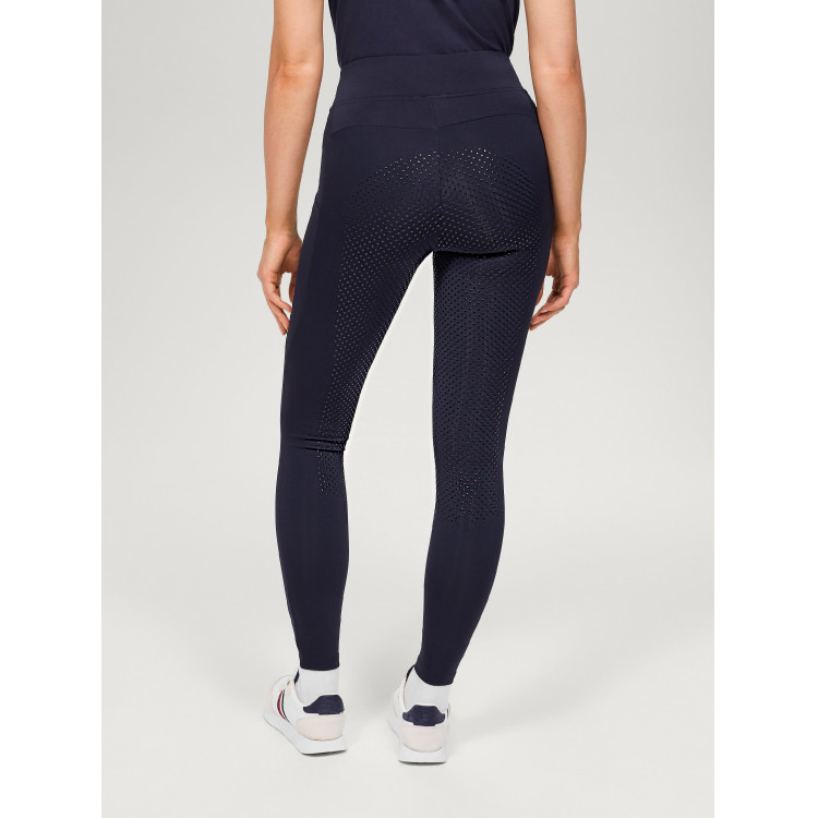 Legging Tommy Hilfiger Equestrian Amber de talle alto full grip para mujer Legging Tommy Hilfiger Equestrian Amber de talle alto full grip para mujer