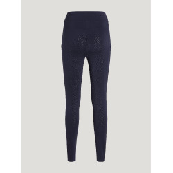 Legging Tommy Hilfiger Equestrian Amber de talle alto full grip para mujer Azul marino