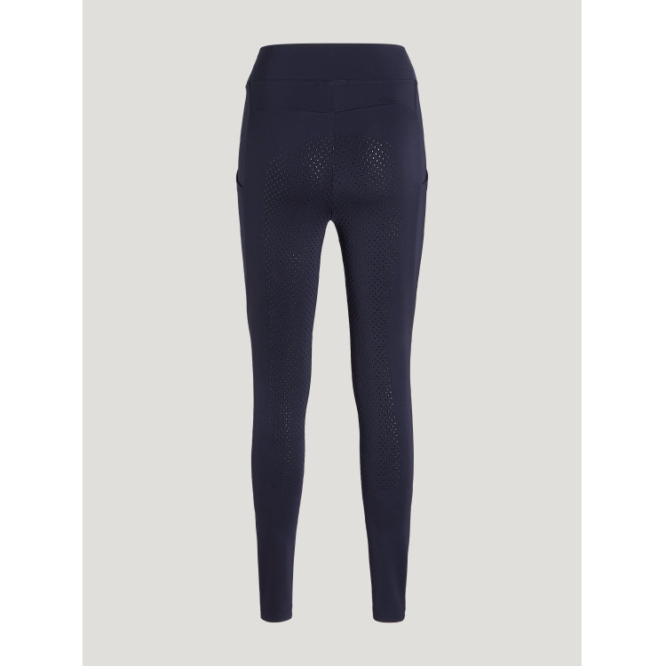 Legging Tommy Hilfiger Equestrian Amber de talle alto full grip para mujer Legging Tommy Hilfiger Equestrian Amber de talle alto full grip para mujer