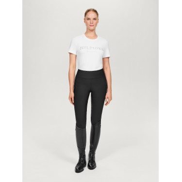 Legging Tommy Hilfiger Equestrian Devon full grip mujer Negro