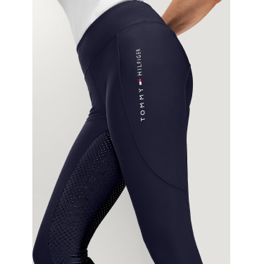 Legging Tommy Hilfiger Equestrian Devon full grip mujer Azul marino