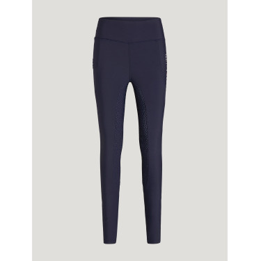 Legging Tommy Hilfiger Equestrian Devon full grip mujer Azul marino