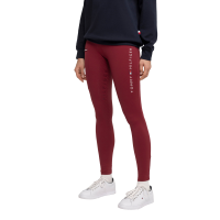 Legging Tommy Hilfiger Equestrian Elmira invierno full grip mujer Roja Rojo