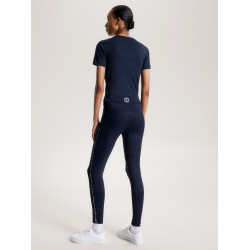 Legging Tommy Hilfiger Equestrian Rome full grip mujer Azul marino