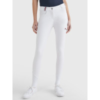 Pantalón Clásico Tommy Hilfiger Equestrian mujer Blanco