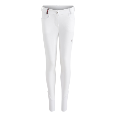 Pantalón Clásico Tommy Hilfiger Equestrian mujer Blanco Pantalón Clásico Tommy Hilfiger Equestrian mujer Blanco