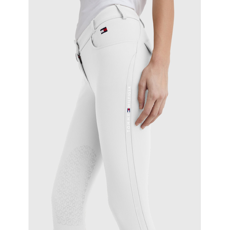Pantalón Tommy Hilfiger Equestrian Classic mujer con grip en las rodillas Pantalón Tommy Hilfiger Equestrian Classic mujer con grip en las rodillas
