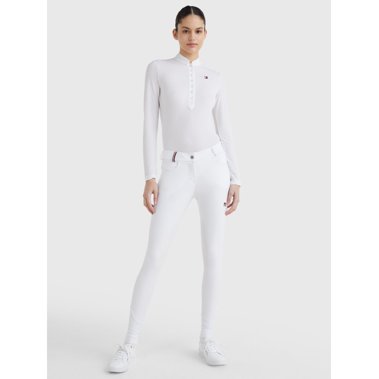 Pantalón Tommy Hilfiger Equestrian Classic mujer con grip en las rodillas Pantalón Tommy Hilfiger Equestrian Classic mujer con grip en las rodillas