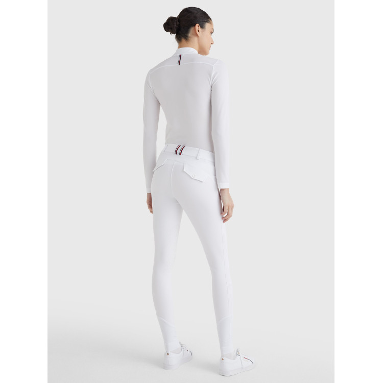 Pantalón Tommy Hilfiger Equestrian Classic mujer con grip en las rodillas Pantalón Tommy Hilfiger Equestrian Classic mujer con grip en las rodillas
