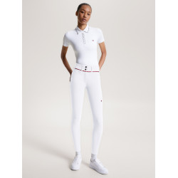 Pantalón Tommy Hilfiger Equestrian Geneva full grip mujer Blanco Pantalón Tommy Hilfiger Equestrian Geneva full grip mujer Blanco