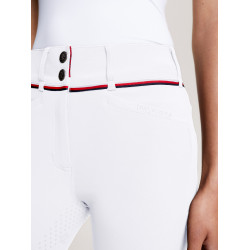Pantalón Tommy Hilfiger Equestrian Geneva full grip mujer Blanco Pantalón Tommy Hilfiger Equestrian Geneva full grip mujer Blanco