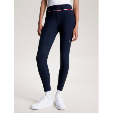 Pantalón Tommy Hilfiger Equestrian Geneva con grip en las rodillas para mujer Pantalón Tommy Hilfiger Equestrian Geneva con grip en las rodillas para mujer