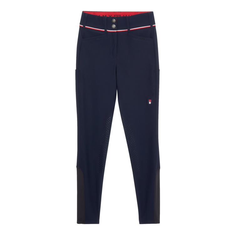 Pantalón Tommy Hilfiger Equestrian Geneva con grip en las rodillas para mujer Pantalón Tommy Hilfiger Equestrian Geneva con grip en las rodillas para mujer