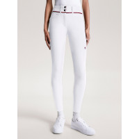 Pantalón Tommy Hilfiger Equestrian Geneva con grip en las rodillas para mujer Blanco Pantalón Tommy Hilfiger Equestrian Geneva con grip en las rodillas para mujer Blanco