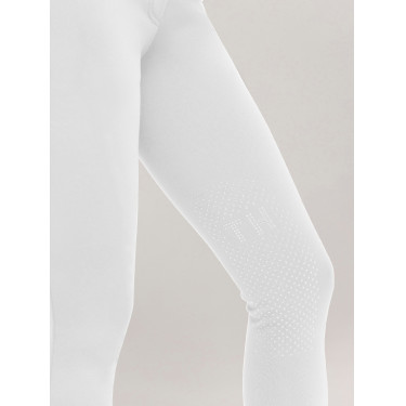 Pantalón Tommy Hilfiger Equestrian Geneva con grip en las rodillas para mujer Blanco