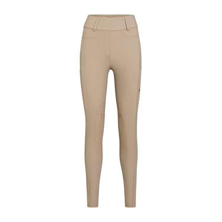 Pantalón Tommy Hilfiger Equestrian Highland Hybrid para mujer con grip en las rodillas Pantalón Tommy Hilfiger Equestrian Highland Hybrid para mujer con grip en las rodillas