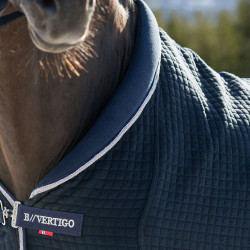 Manta de cuadra Theo Thermo B Vertigo Azul marino