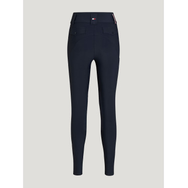 Pantalón Tommy Hilfiger Equestrian Highland Hybrid para mujer con grip en las rodillas Pantalón Tommy Hilfiger Equestrian Highland Hybrid para mujer con grip en las rodillas