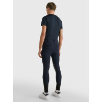 Pantalón Tommy Hilfiger Equestrian Pro hombre con grip en las rodillas Blanco