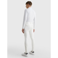 Pantalón Tommy Hilfiger Equestrian Pro hombre con grip en las rodillas Blanco Pantalón Tommy Hilfiger Equestrian Pro hombre con grip en las rodillas Blanco