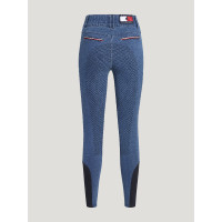 Pantalón Tommy Hilfiger Equestrian Texas Denim full grip mujer Herencia Azul