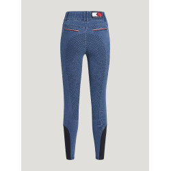Pantalón Tommy Hilfiger Equestrian Texas Denim full grip mujer Herencia Azul Pantalón Tommy Hilfiger Equestrian Texas Denim full grip mujer Herencia Azul