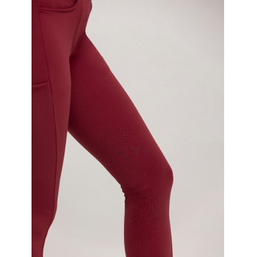 Pantalón Tommy Hilfiger Equestrian Vermont grip rodilla mujer Roja Rojo Pantalón Tommy Hilfiger Equestrian Vermont grip rodilla mujer Roja Rojo