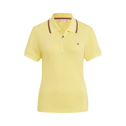 Polo con cremallera Tommy Hilfiger Equestrian Camden de manga corta para mujer