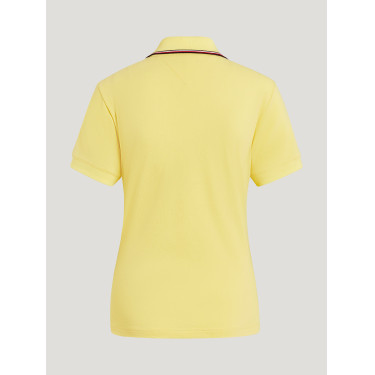 Polo con cremallera Tommy Hilfiger Equestrian Camden de manga corta para mujer Polo con cremallera Tommy Hilfiger Equestrian Camden de manga corta para mujer