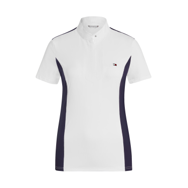 Polo de concurso Tommy Hilfiger Equestrian Avon de manga corta para mujer Polo de concurso Tommy Hilfiger Equestrian Avon de manga corta para mujer